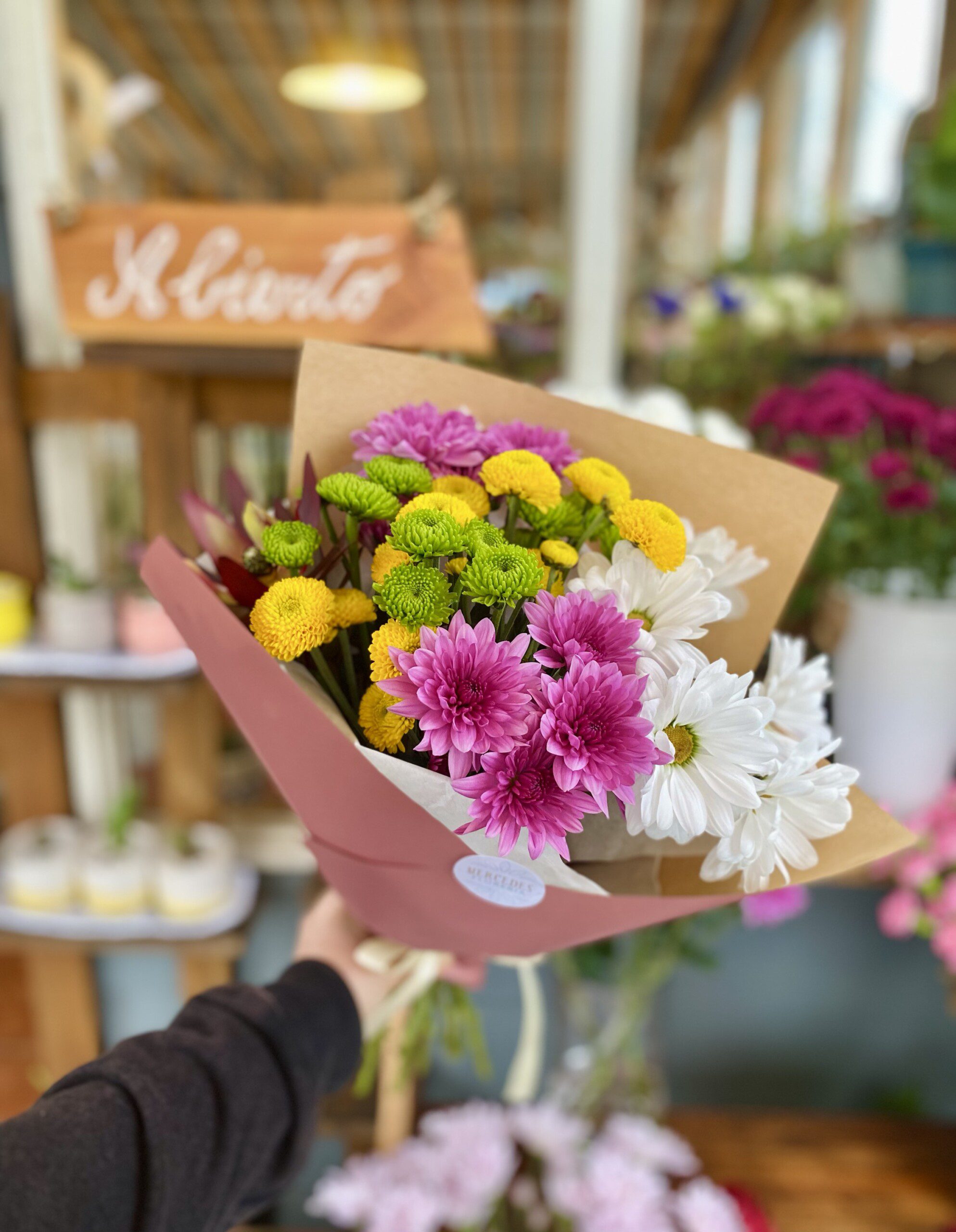 Bouquet Crisantemos